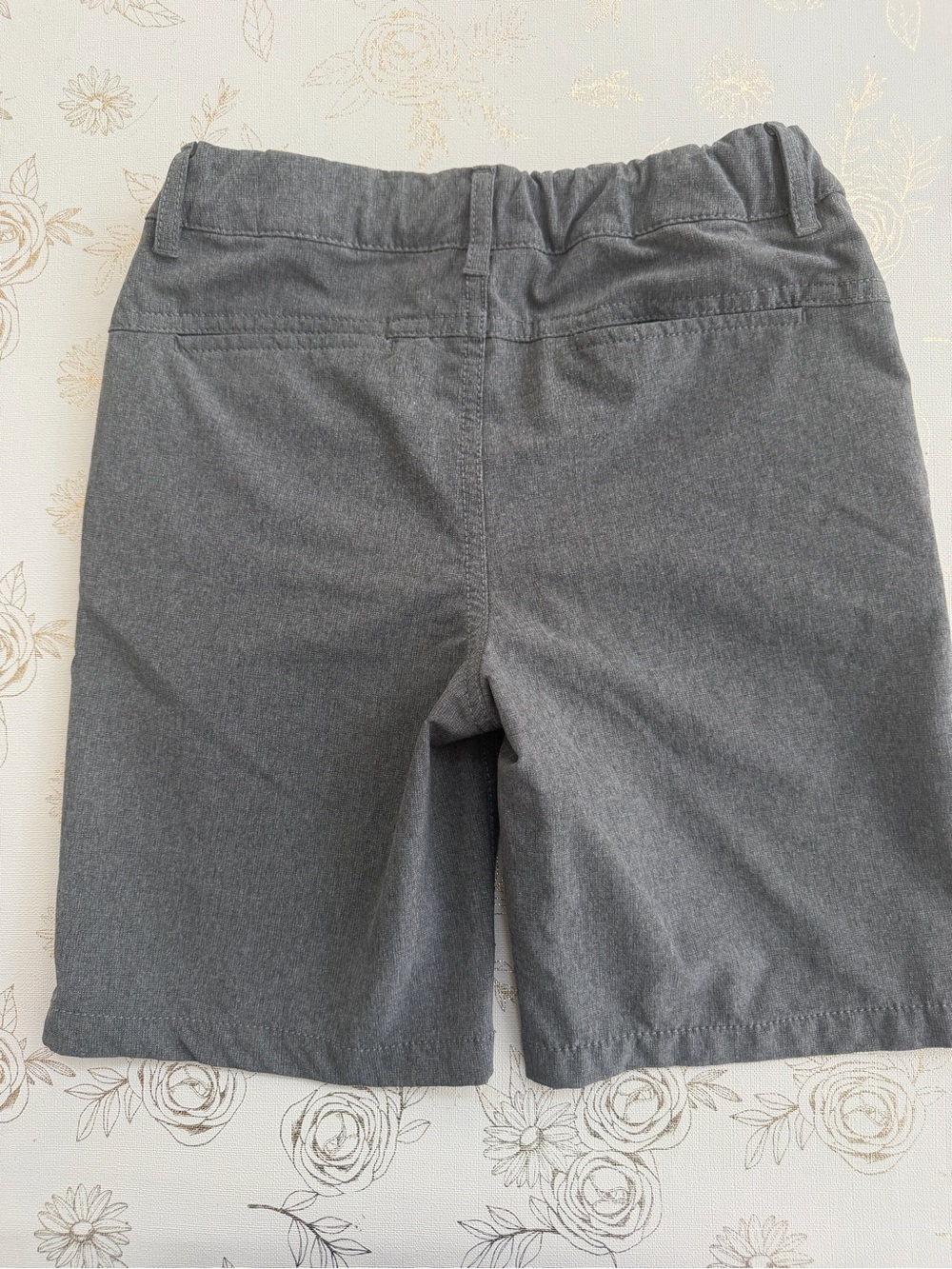All in Motion Boys Medium Heather Gray Performance Golf / Active Shorts - Picture 3 of 7
